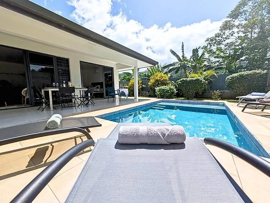 Fare Fafapiti - Ac - Wifi- Pool Villa Otutara